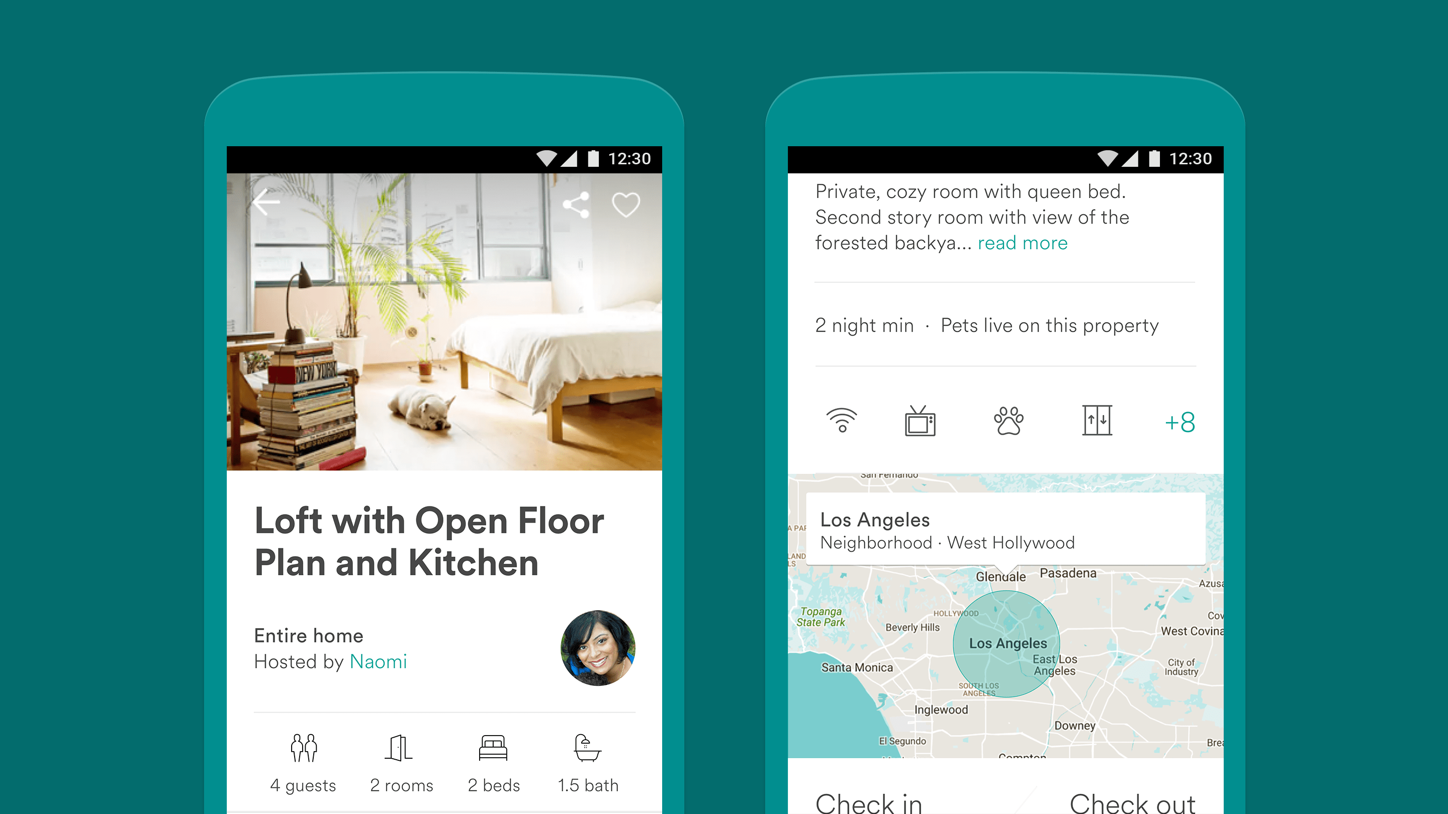 Mobile App Design Airbnb