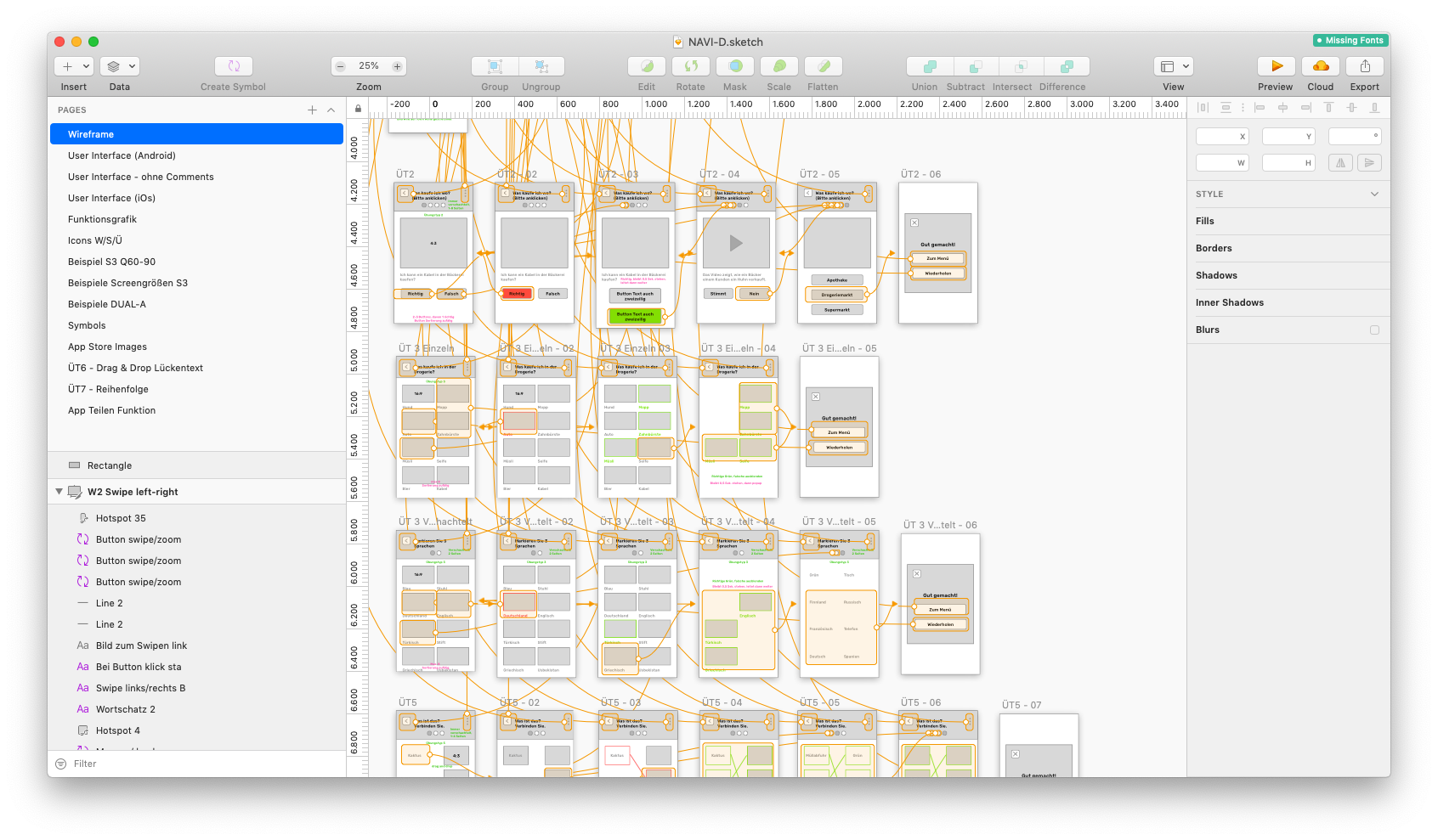 Beispiel Wireframe