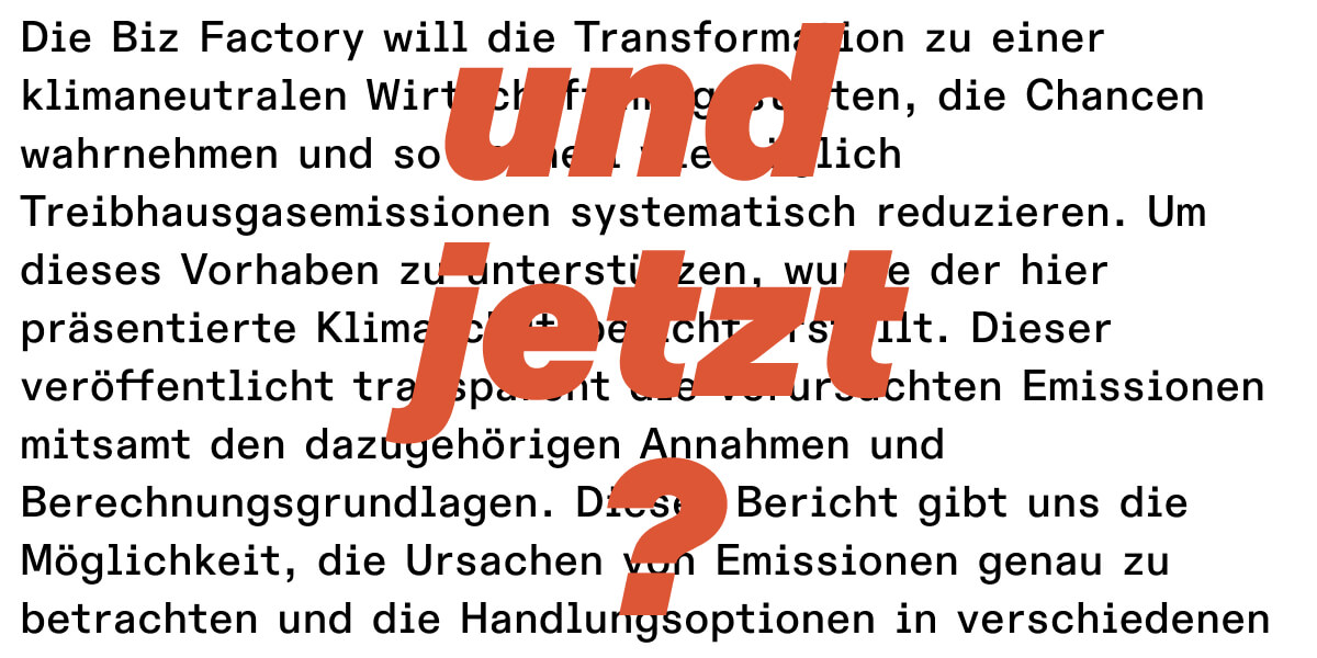 Klimaschutzbericht 2021: Erster Klimaschutzbericht unserer Firma