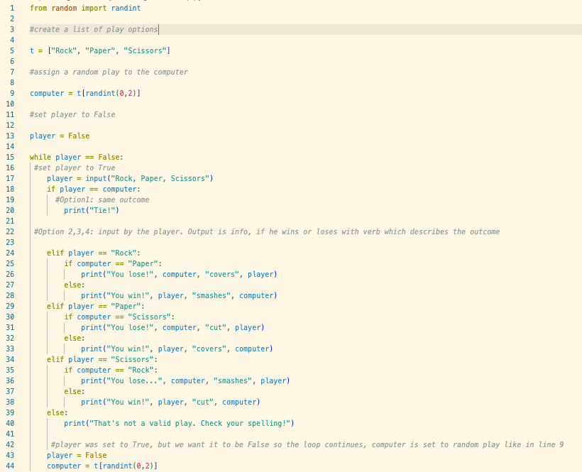 Beispiel Sphinx Code Dokumentation